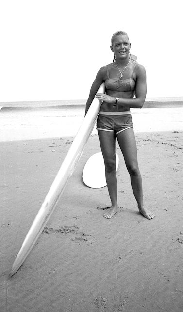 Joyce Hoffman played a huge role in the history of women's surfing