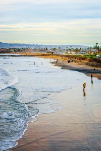 Surf to snow. Start at a gorgeous beach like this and then end at the Big Bear slopes in the afternoon!