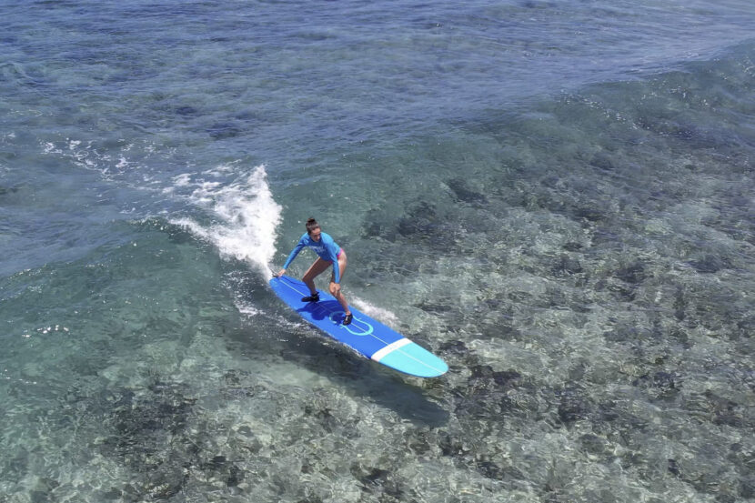 Using into the New Yr: Waves of Change with Rivers to the Sea, Maui Surf Classes